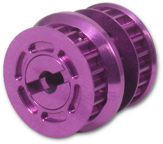 Jet Racing CYL-120P - Center Pulley 20T with Holder  (TCX)