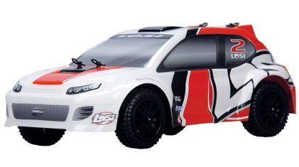 LOSB0241 - 1:24 4WD Rally Car RTR
