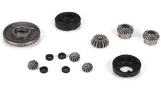 LOSB1923 - F/R Diff Gear, Housing & Spacer Set (Mini 8IGHT)