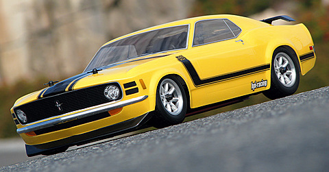 HPI 17546 - 1970 Ford Mustang Boss 302 Clear Body  (200mm)  