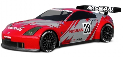 HPI 7385 - Nissan 350Z Nismo GT Race Clear Body  (190mm)  