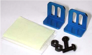 Take Off TO348B - Body Support Plate * Blue * 1 Pair	