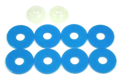 Take Off TO345B - Color Body Protector Blue x 8  Bushing x 2	