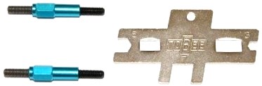 Tobee Craft 44300 - Steering Turnbuckle Set (Tamiya F104) 	