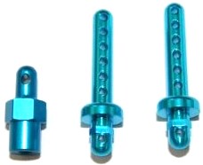 Tobee Craft 44310 - Front & Rear Body Mount Set (Tamiya F104)	