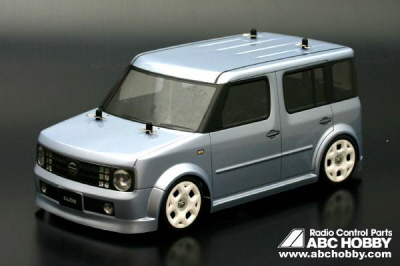 ABC 66038 - Mini Bodies 10M Nissan Cube Clear Body 