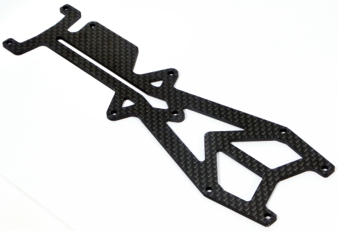 HPI 73108 - Woven Graphite Upper Deck 2.0mm, For Saddle Pack (Sprint 2)