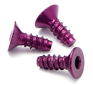 HPI Z076 - Aluminum TP. Flat Head Screw M3x8mm (5pcs)  