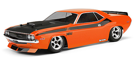 HPI 105106 - 1970 Dodge Challenger Clear Body  (200mm)  