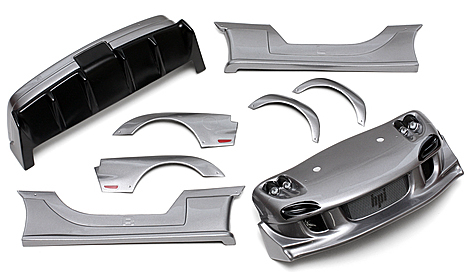 HPI 7128 - Stage-D Mazda RX-7 FD3S Aero Body Kit  