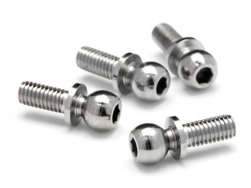 HPI 86196 - Ball Stud 4.7x6.5mm 2mm Socket 4pcs (Sprint 2)