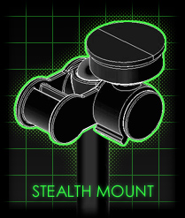 ABC 69290 -  Stealth Body Mount 隱藏式車殼柱    	