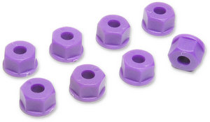 RPM 70848 - 8-32 or 4mm Nylon Nuts  * Purple 		