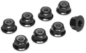Losi LOSA6315 -  Wheel Nuts, Aluminum, M4x0.7mm (JRX-S Type R)