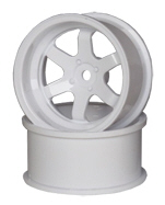 Speed Way Pal PA094-7W - New 37R Wheels, White, 7mm Offset