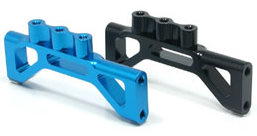 Square SFC-120FB - Alum Motor Mount Front Blue (Tamiya F103)