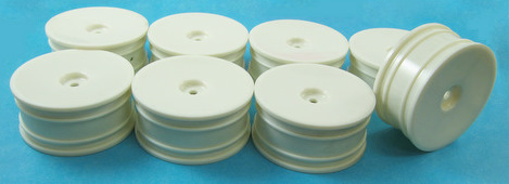 Hong Nor ES-56W - 24mm dish wheel , white , 8 pcs		