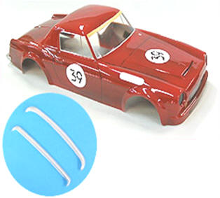 Blade BL311 - 60s Classic Type 311 Clear Body, Width: 186m *DISCONTINUED* 