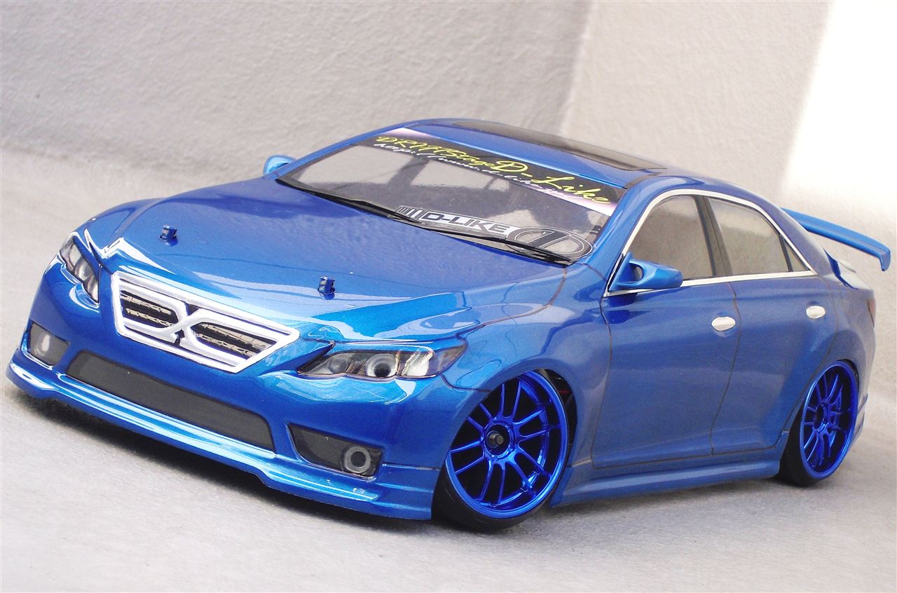D-Like DL093 - 195mm Toyota Mark X , GRX130 Clear Body  