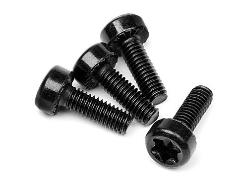 HPI 15455 - Wide Cap Hex Torx Screw M4x12mm (Baja 5T/5SC) 