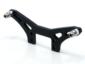 Square STA-303 - Graphite Front Shock Stay (Tamiya TA06, TA06-Pro)