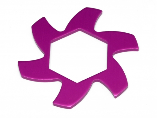 HPI 87425 - Brake Disk Fin Plate / Purple (Baja 5B) 