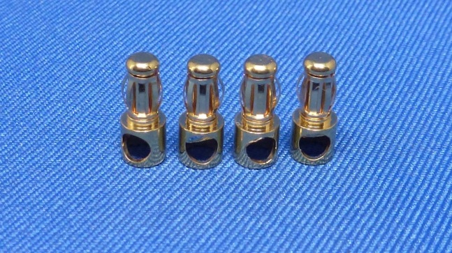 Jet Racing P-06 - 3.5mm Gold Connector / Male (Male x 4) 