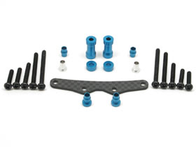 Square STD-3SP - Carbon Tower Bar (Tamiya TT01, TT01D)