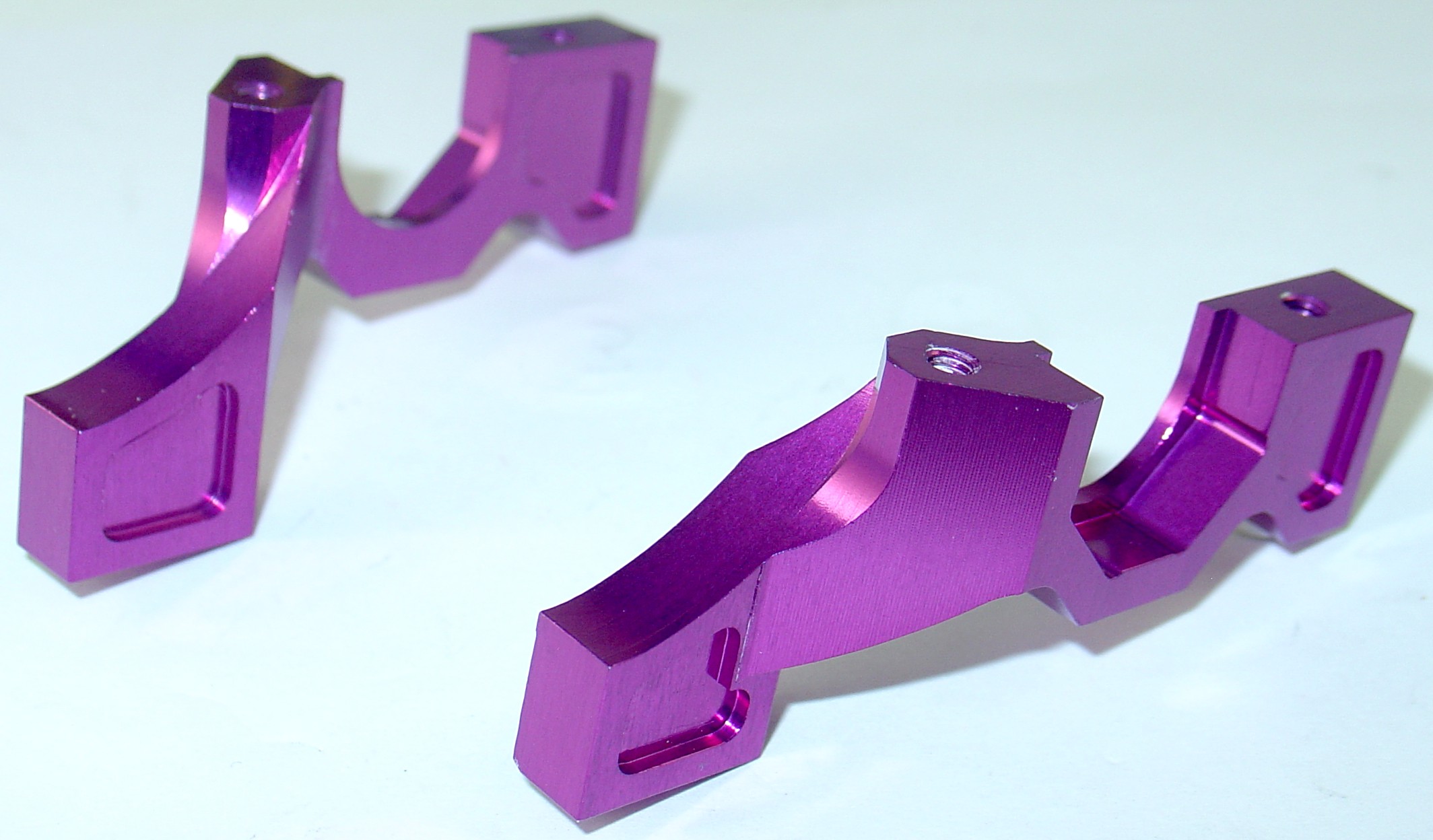 Jet Racing PRO3-10 - Alum. Rear Bulkhead (HPI Pro3) *DISCONTINUED*
