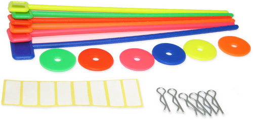 Jet Racing TH-01 - Tire Holder 6pcs 