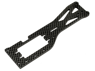 Hot Bodies 66217 (HPI 101113)  - Upper Chassis, Woven Graphite (Trophy Nitro Series, Lightning Series) 