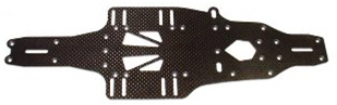Cross TT-19 - TA03F Graphite Main Chassis (Tamiya TA03)