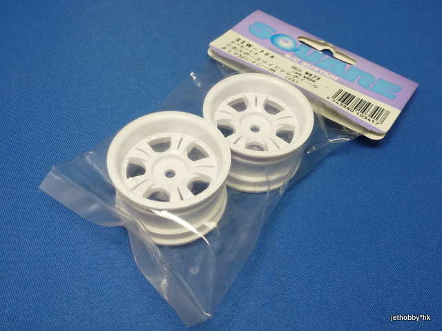 Square SEW-704 - 5 Spoke White Wheel Wide Off SE  