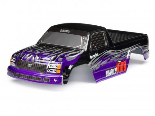 HPI 7784 - Mini GT-1 Truck Painted Body Purple/Black (Wheely King)