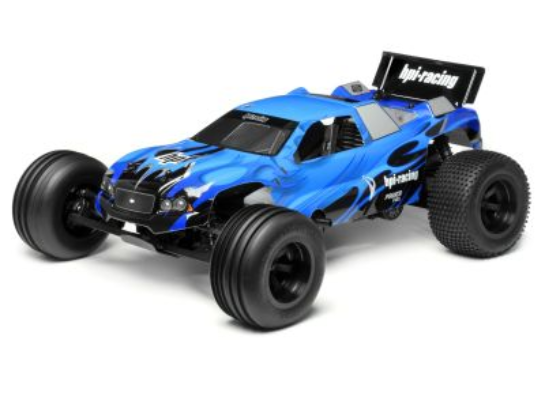 HPI 7779 - DSX Painted Body Black / Blue (Firestorm  10T)