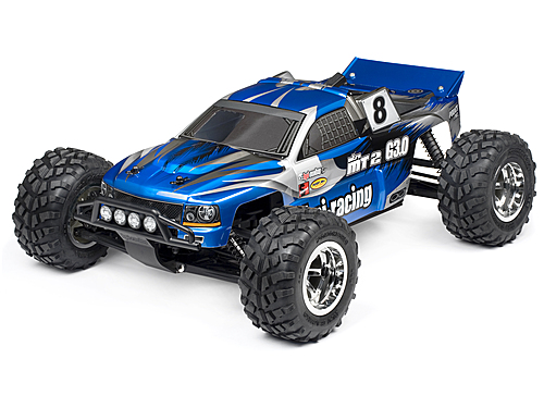 HPI 7783 - MT2 Dirt Force * Blue/Silver/White (1:10 Monster Truck Body)  