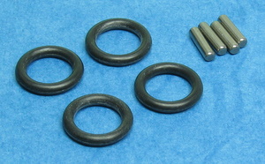 Atlas MH7-958 - Replacement O-Ring & Pin Set for Hex-Wheel Hub 