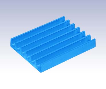 Take Off TO368LB - ESC / Servo Heatsink  * Light Blue * 18.5 x 25 x 3.8mm 