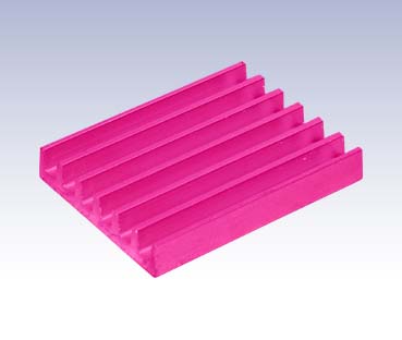 Take Off TO368PK - ESC / Servo Heatsink * Pink * 18.5 x 25 x 3.8mm 