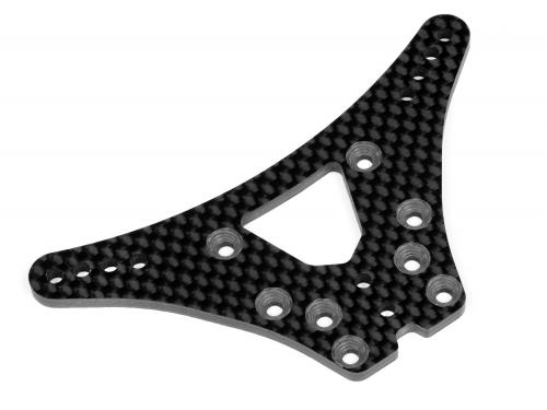 Hot Bodies 61442 - Rear Shock Tower (Woven Graphite) (Cyclone D4) 