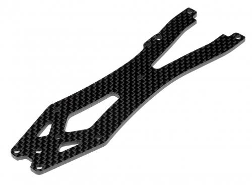 Hot Bodies 61443 - Front Upper Deck (Woven Graphite) (Cyclone D4) 