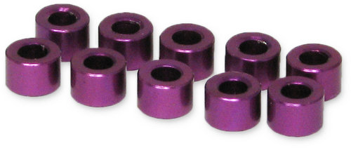 Jet Racing JE-78P-4 - M3x6 Spacer 4mm Thick * 10 pcs 