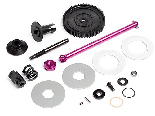 Hot Bodies 61587 - D4 Adjustable Slipper Clutch Set (Cyclone D4 WCE)
