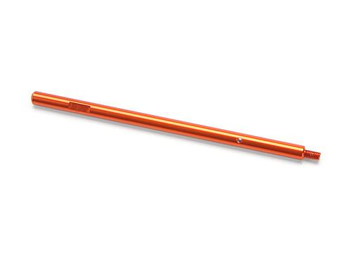HPI 103018 - Aluminum Rear Axle Shaft 6.3x130mm, Orange (Formula Ten)