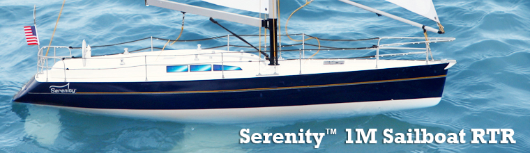Pro-Boat 3450 - Serenity 1-Meter Sailboat RTR 