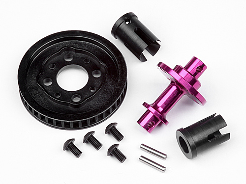 Hot Bodies 68721 - Solid AXle Set  (TCXX, TCX, TC-FD)