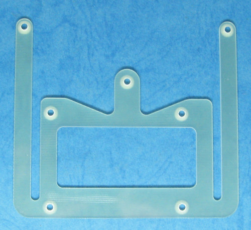 Fusion FRF011H - FRF011 Rear Suspension Plate, Hard