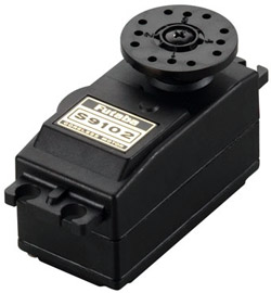 Futaba FP-S9102 - Coreless Motor / High Speed / Dust & Water Resistant Low Profile Wing Servo, 3.6kg-cm, 0.13 sec/60 degree