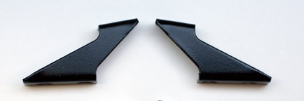Speed Way Pal PA068-BL - Low-Mounted Wing Mount, Black, 15mm