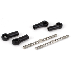 LOSA6541 - Turnbuckles 5 x 68mm with Ends (8B, 8E)